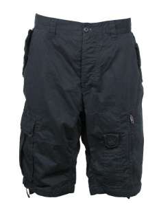 Mens French Connection/FCUK Black Cargo Short  