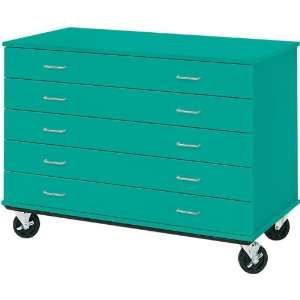   36 Tall 5 Drawer Extra Deep Paper Storage with Locks