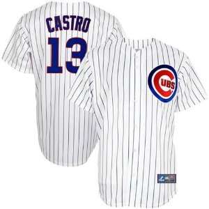  Chi Cubs Jersey  Majestic Starlin Castro Chicago Cubs 