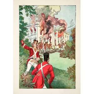   British Soldiers Red Coats   Orig. Photolithograph