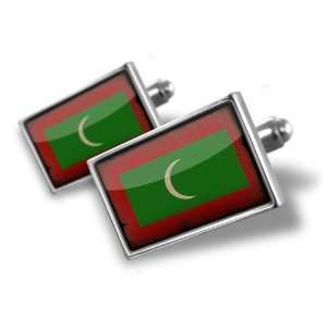  Cufflinks Maldives Flag   Hand Made Cuff Links A MANS 