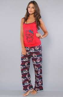   The Preppy Cutie Word Print Cami PJ,Sleepwear for Women Clothing
