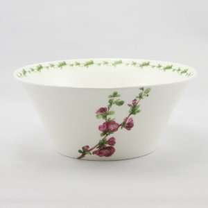  Fine Bone China Field Flower Deco Noodle Bowl Kitchen 
