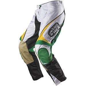  Answer Racing Alpha Air Pants   2010   38/White/Green Automotive