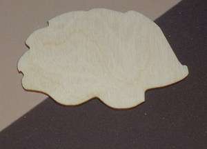Hedgehogs Unfinished Flat Wood Shapes HH252   Crafts Cut Outs Variety 