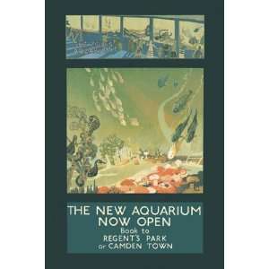  New Aquarium Now Open   Poster by George Sheringham (12x18 