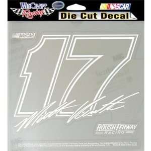  Matt Kenseth   # 17 Signature Cut Out Decal Automotive
