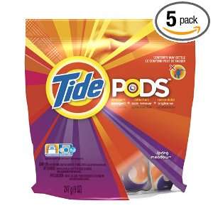  Tide Pods Spring Meadow, 10 Count (Pack of 5) Health 