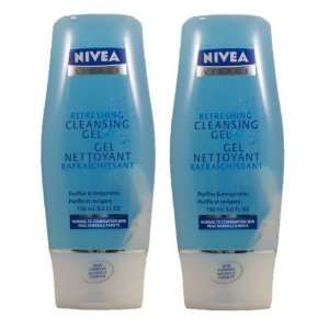 com Nivea Visage Refreshing Cleansing Gel, Normal to Combination Skin 
