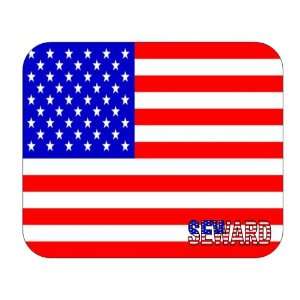 US Flag   Seward, Nebraska (NE) Mouse Pad 