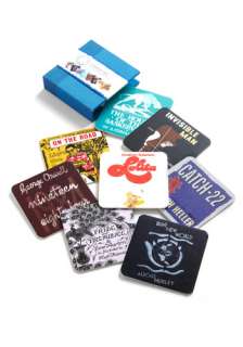   Plot Coaster Set  Mod Retro Vintage Decor Accessories  ModCloth