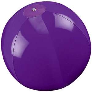  Purple Inflatable Beach Ball (1 dz) Toys & Games