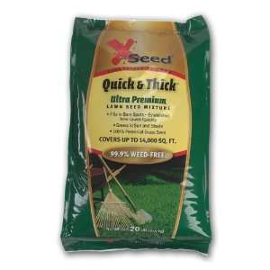  X SEED, INC 20 Lb Ultra Premium Quick and Thick Lawn Seed 