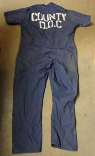 Kitsap County Department of Corrections Inmate Jumpsuit  