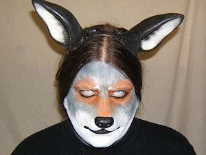   Dog Nose Prosthetic Mask   Theatrical   Halloween Mask   LARP  