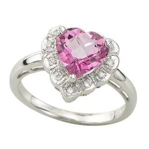  Pink Topaz & Diamond Ring Samuel David Jewelry