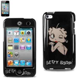 Betty Boop Black Red Dress KISS Snap on Case for Apple Ipod Touch 4 