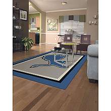   Detroit Lions Spirt 7 Ft. 8 In. x 10 Ft. 9 In Area Rug   