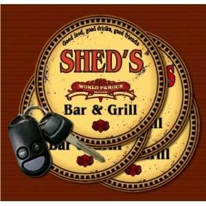  SHEDS Family Name Bar & Grill Coasters