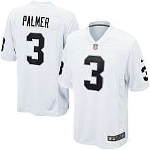 Mens Nike Oakland Raiders Carson Palmer Game White Jersey    