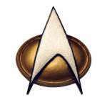 Star Trek TNG Communicator badge prop  