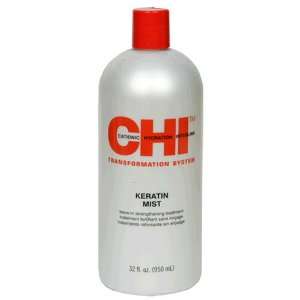 CHI Keratin Mist Leave In Strengthening Treatment, 32 Fluid Ounce (950 