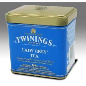 Twinings Lady Grey Tea   3.53 oz. Loose Tea Tin  Grocery 