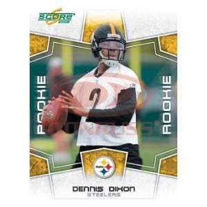  2008 Score #409 Dennis Dixon   QB   Pittsburgh Steelers 