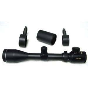 com Golden Rifle Scope 3 9x42 with Red and Green Illuminated Mil Dot 