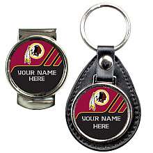 Great American Products Waashington Redskins Customized Key Chain and 