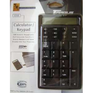  Targus USB Calculator / Numeric Keypad   USB Numeric Keypad 
