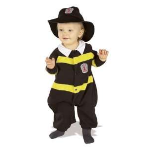  Baby Little Firefighter Costume Size 6 12 Months 