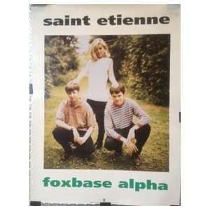 Saint Etienne Foxbase Alpha poster