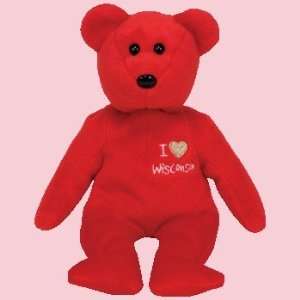   WISCONSIN the Bear (I Love Wisconsin   State Exclusive) Toys & Games
