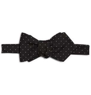  Accessories  Ties  Bow ties  Dotted Silk Bow Tie