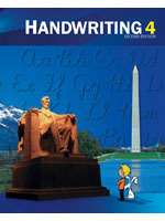 BJU Press Handwriting 4 Student Wortext (2nd ed.) NEW  