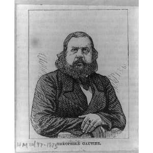  Pierre Jules Theophile Gautier,1811 1872,French poet