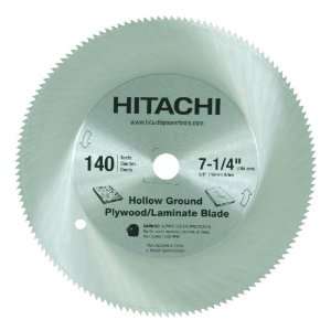  Hitachi 725216B50 140 Teeth 7 1/4 Inch Steel Saw Blade, 50 