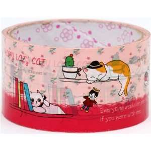  cute big pink cats Deco Tape in France Toys & Games