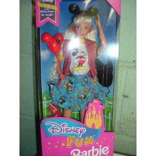  Disney Barbie   Walt Disney World 25th Anniverary Doll 