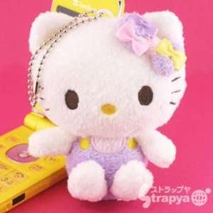  Sanrio Hello Kitty Sugar Ribbon Plush Doll Ball Chain 