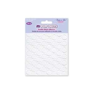  Forever In Time 3D Pop Dots Round Dual Adhesive Foam Mount 