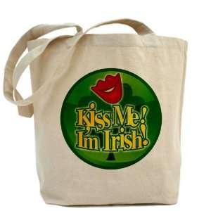  Tote Bag Kiss Me Im Irish Clover 