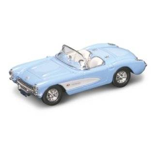 1957 Chevrolet Corvette Black 1/43 Diecast Car Model  Toys & Games 