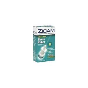  Zicam Intense Sinus Relief Liquid Nasal Gel, 0.5 oz (Pack 