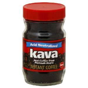 Kava, Instant Coffee, 4 Ounce (12 Pack) Grocery & Gourmet Food