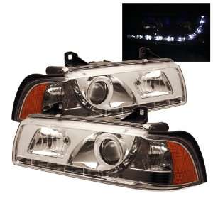  BMW 325 318 328 E36 92 98 4Dr 1Pc LED Projector Headlights 