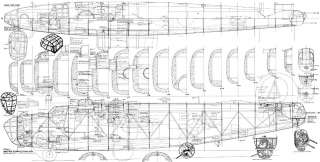 Bauplan Boeing B 24 Spannweite 111,5  