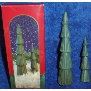  Coca Cola Town Square 4 & 6 Resin Trees 