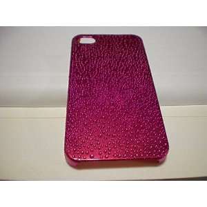   Iphone 4 Hard Cover Water Drop Pink Case 02 Cell Phones & Accessories